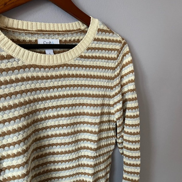 Croft & Barrow Striped Sweater - Picture 4 of 5